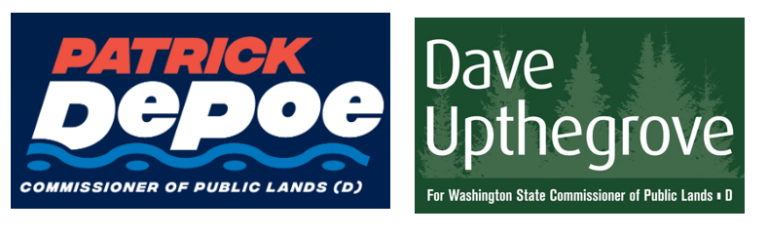 The Democrats of Pacific County have endorsed Patrick DePoe and Dave Upthegrove for WA Commissioner of Public Lands!