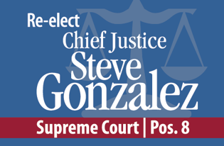 The Democrats of Pacific County have endorsed Chief Justice Steve Gonzalez for Re-Election to Supreme Court Position 8!