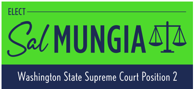 The Democrats of Pacific County have endorsed Sal Mungia for WA Supreme Court Position 2!